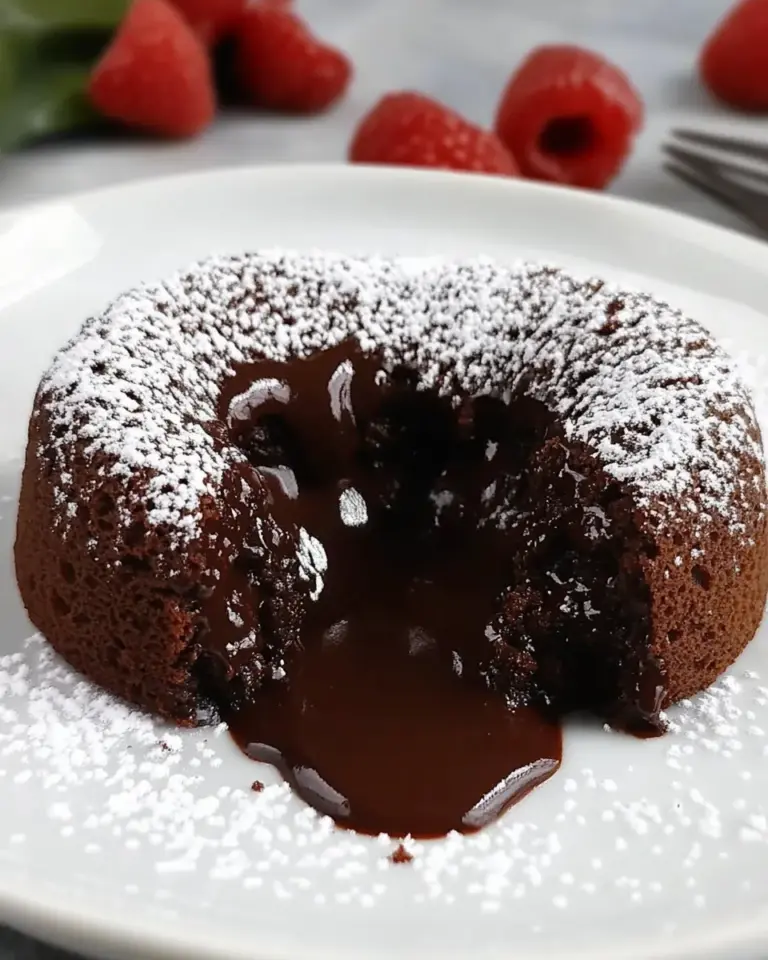 Homemade Easy Chocolate Molten Lava Cakes photo