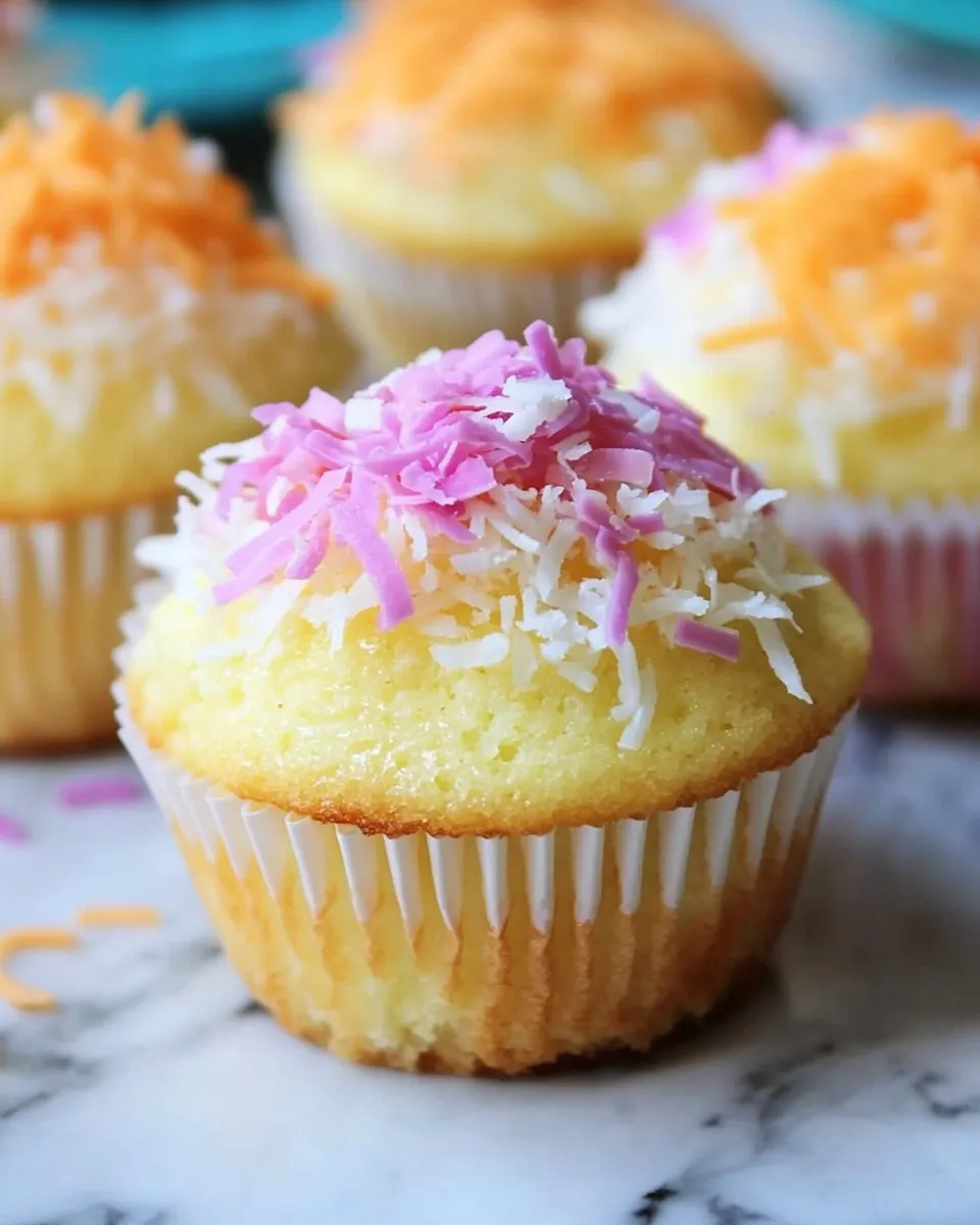 Homemade Easy Coconut Cupcakes photo