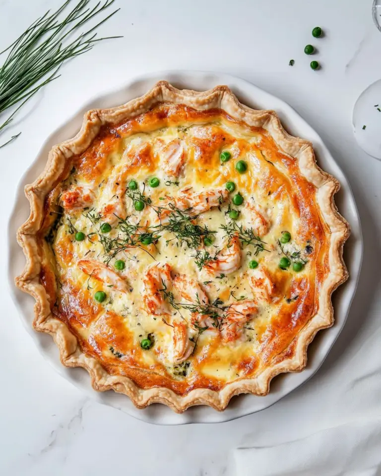 Homemade Easy Crab Quiche photo