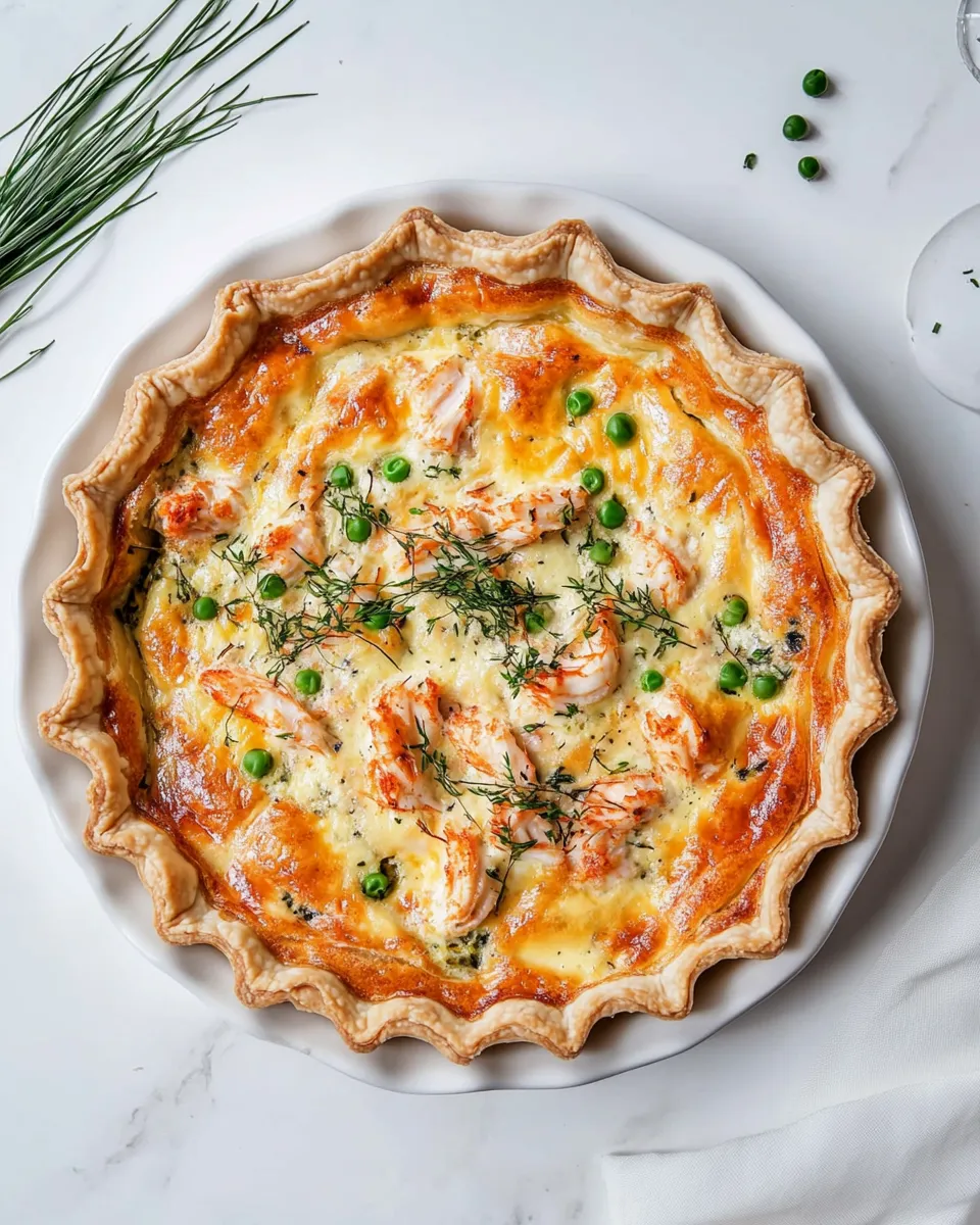 Homemade Easy Crab Quiche photo