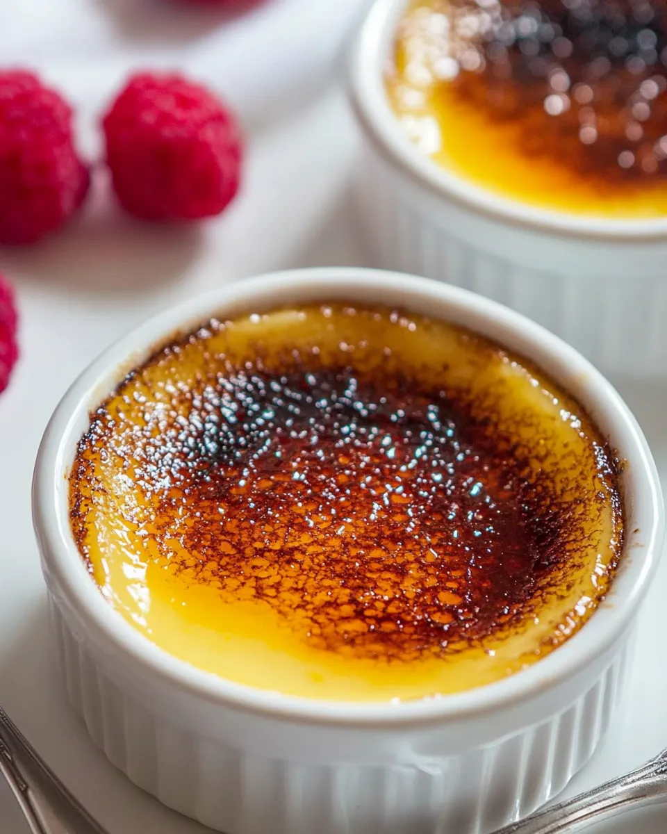 Quick Easy Creme Brulee Recipe dish photo