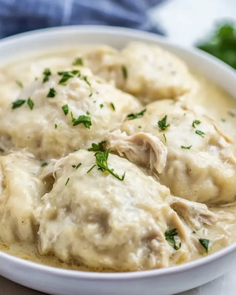 Homemade Easy Crock Pot Chicken and Dumplings photo