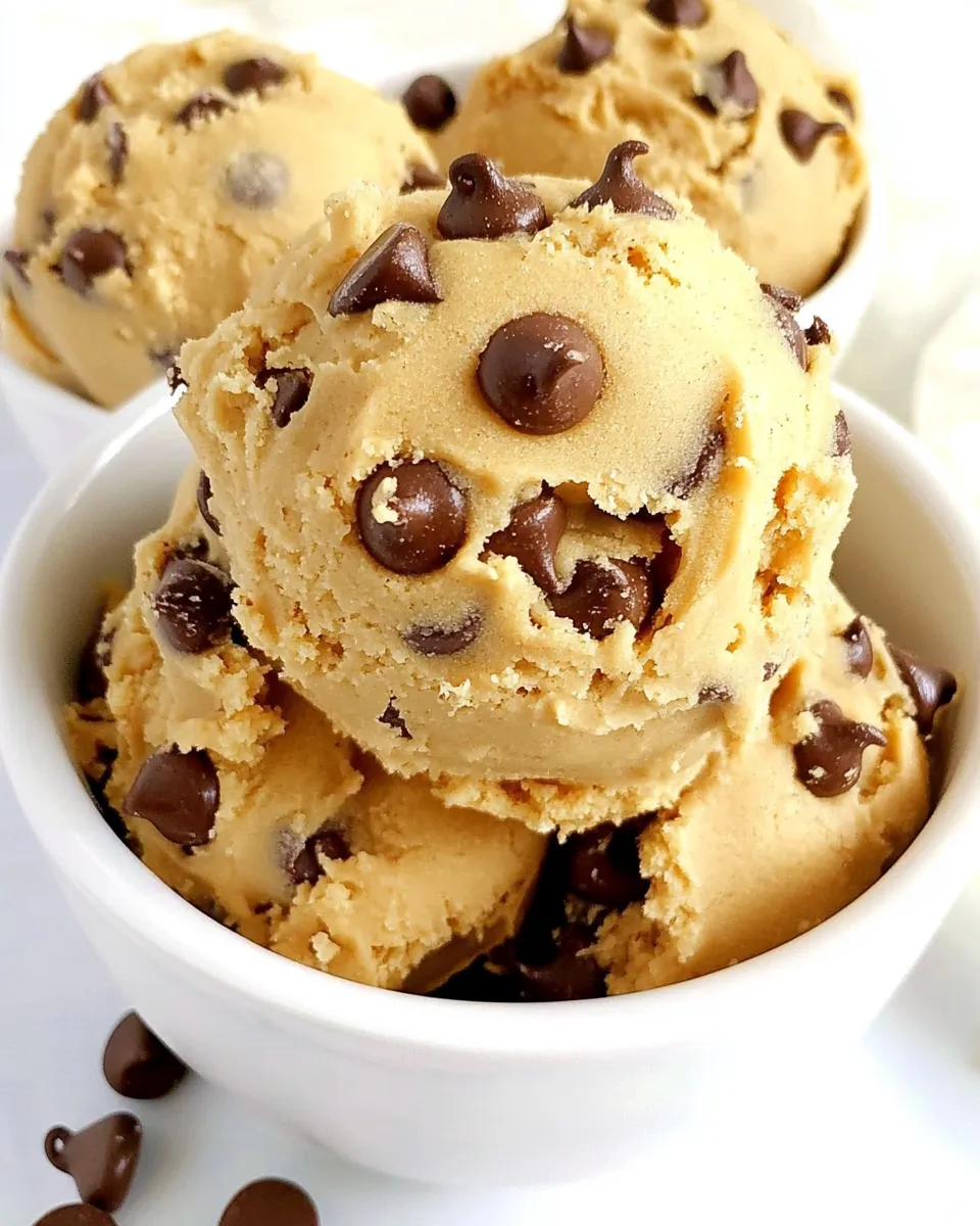Classic Easy Edible Cookie Dough Recipe image