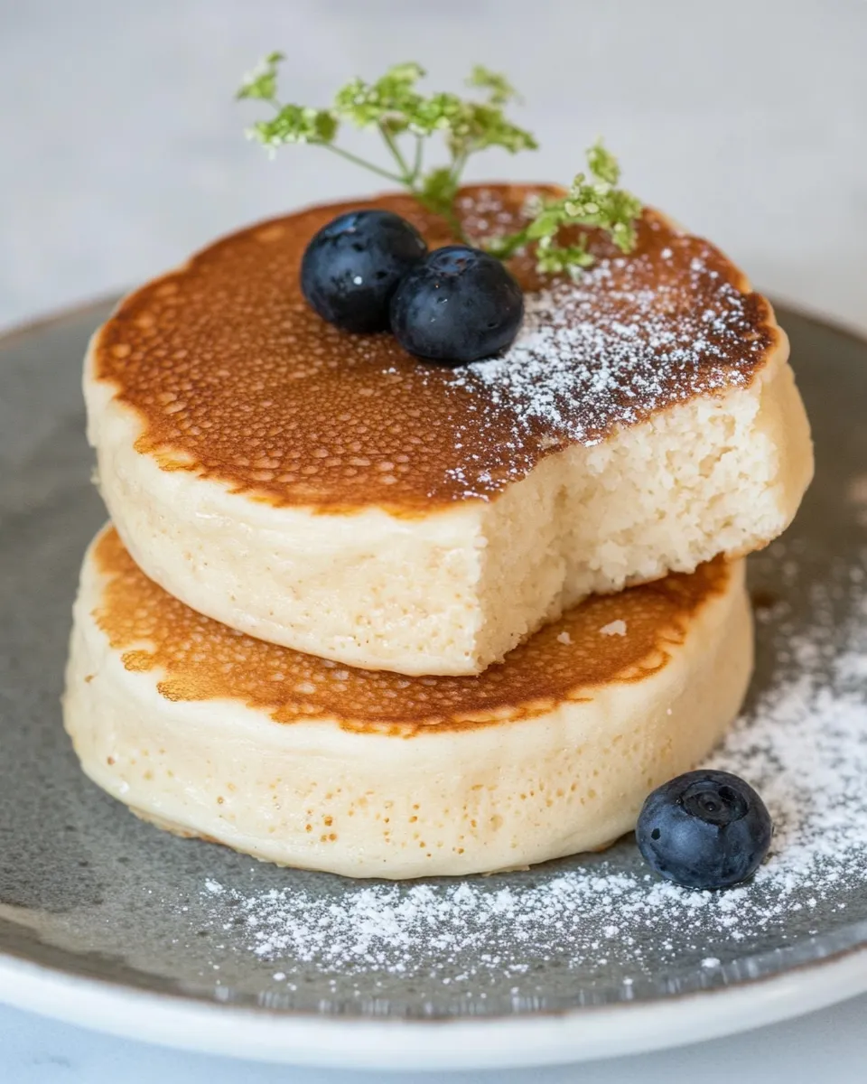 Perfect Easy Fluffy Japanese Pancakes recipe photo