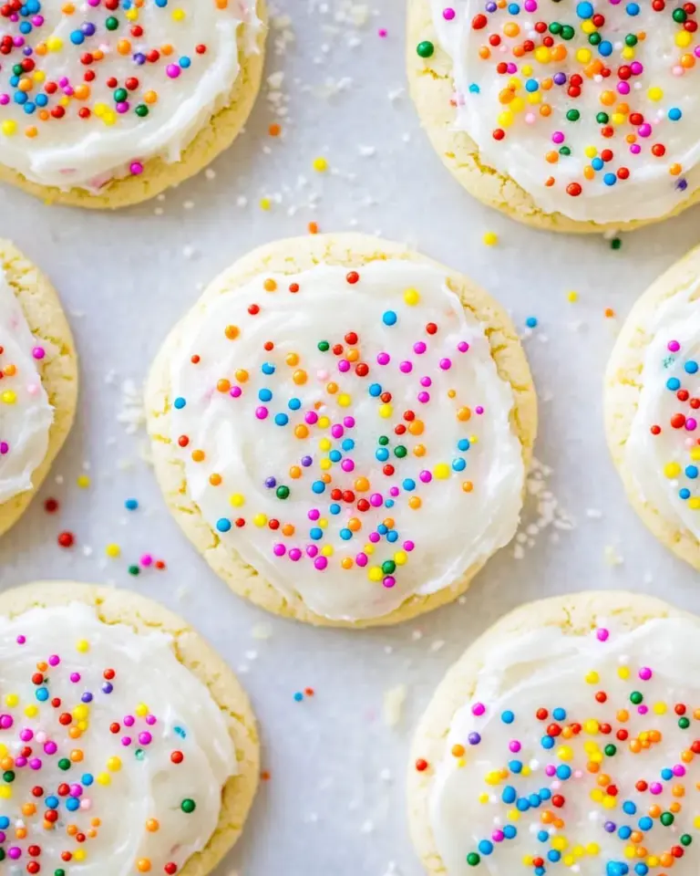 Homemade Easy Frosted Sugar Cookies photo