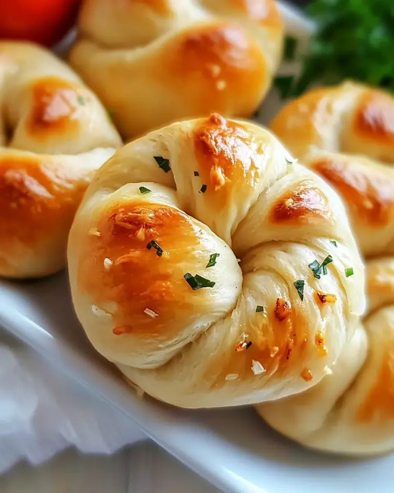 Homemade Easy Garlic Knots photo