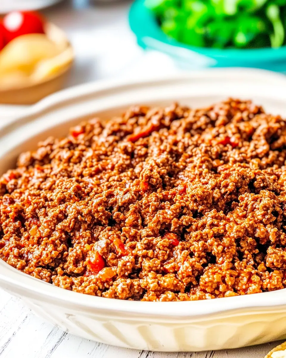 Homemade Easy Ground Beef Taco Meat photo