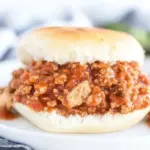 Homemade Easy Ground Chicken Sloppy Joes picture