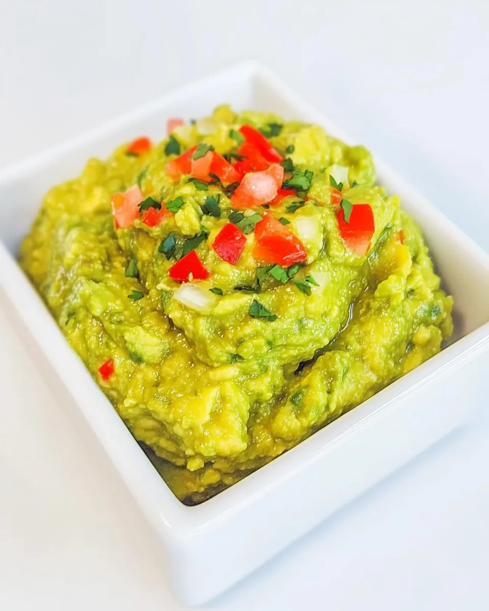Delicious Easy Guacamole recipe photo