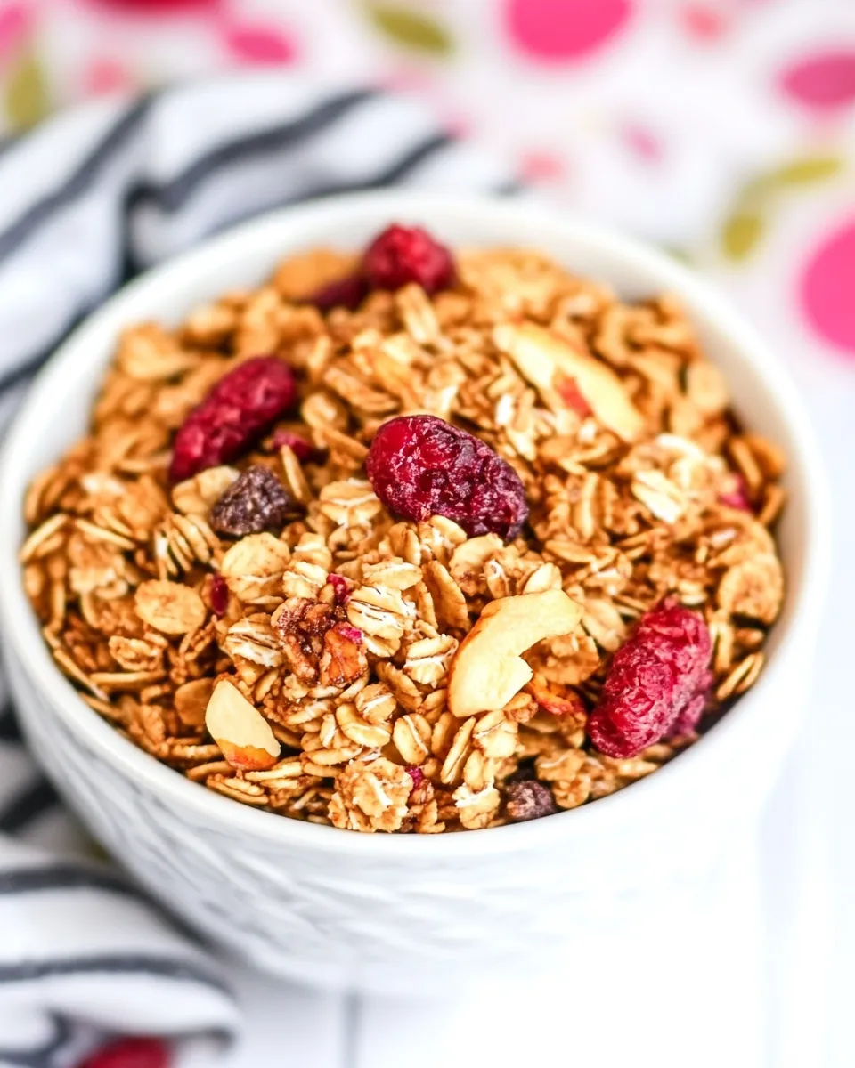 Classic Easy Homemade Granola image