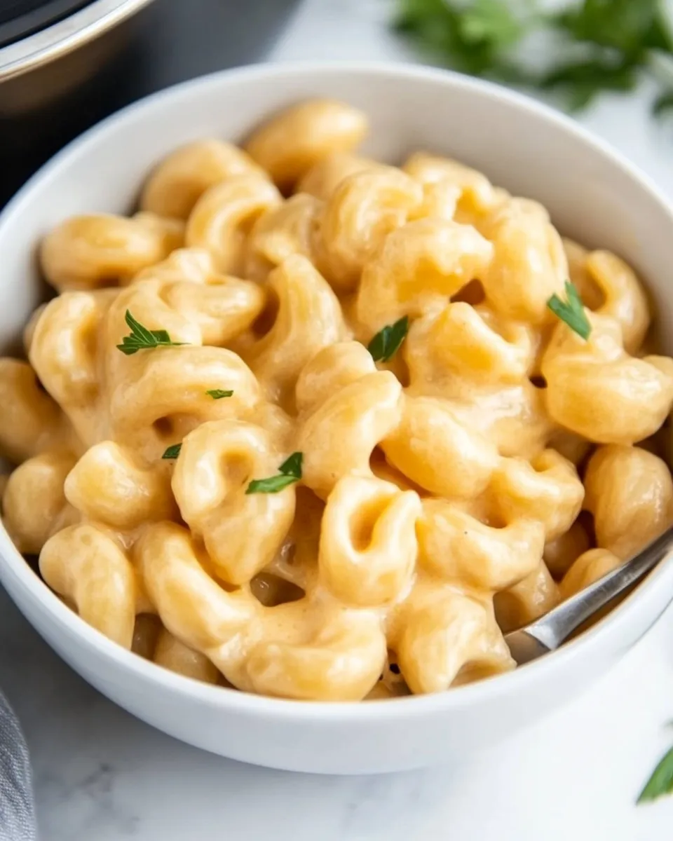 Quick Easy Instant Pot Mac and Cheese shot