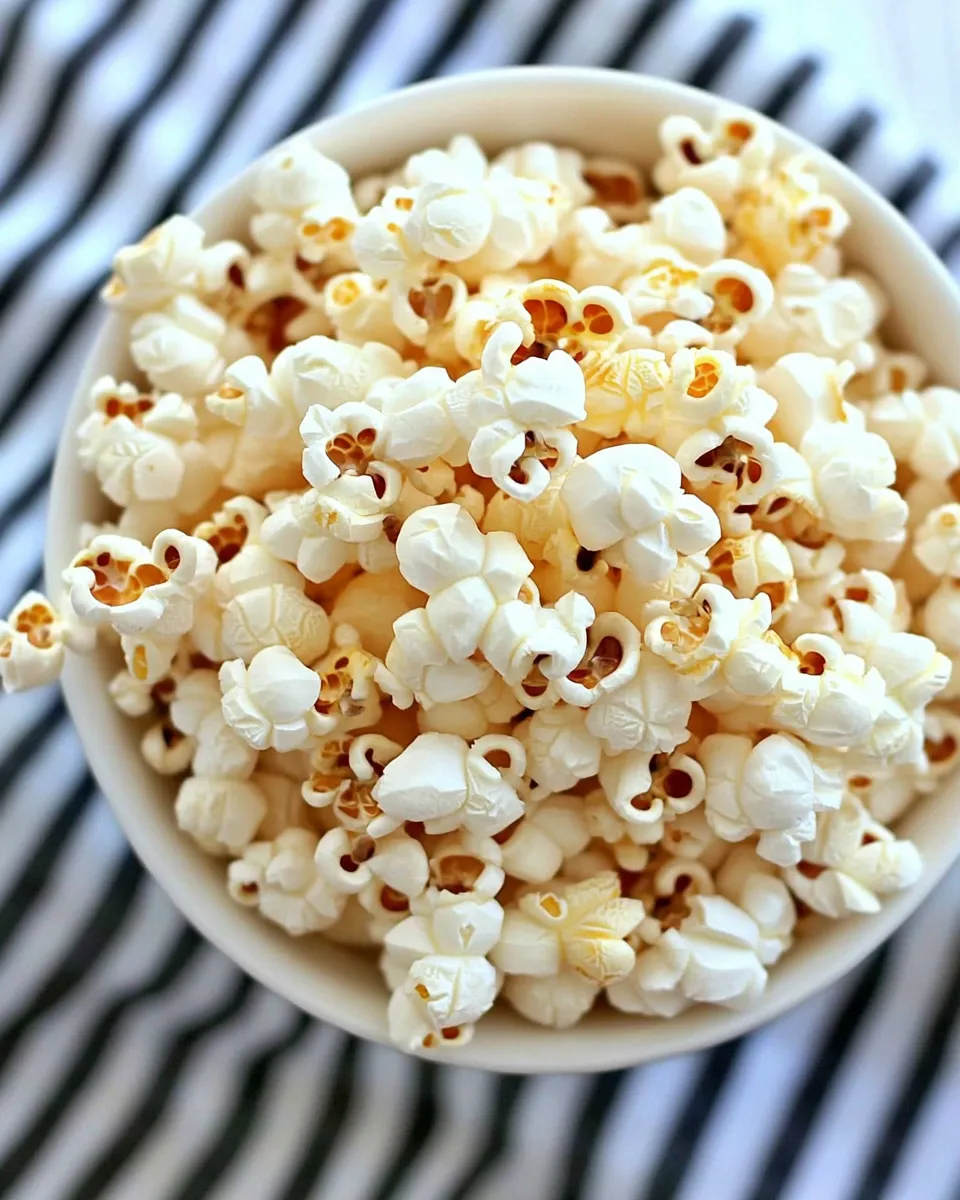 Quick Easy Kettle Corn shot