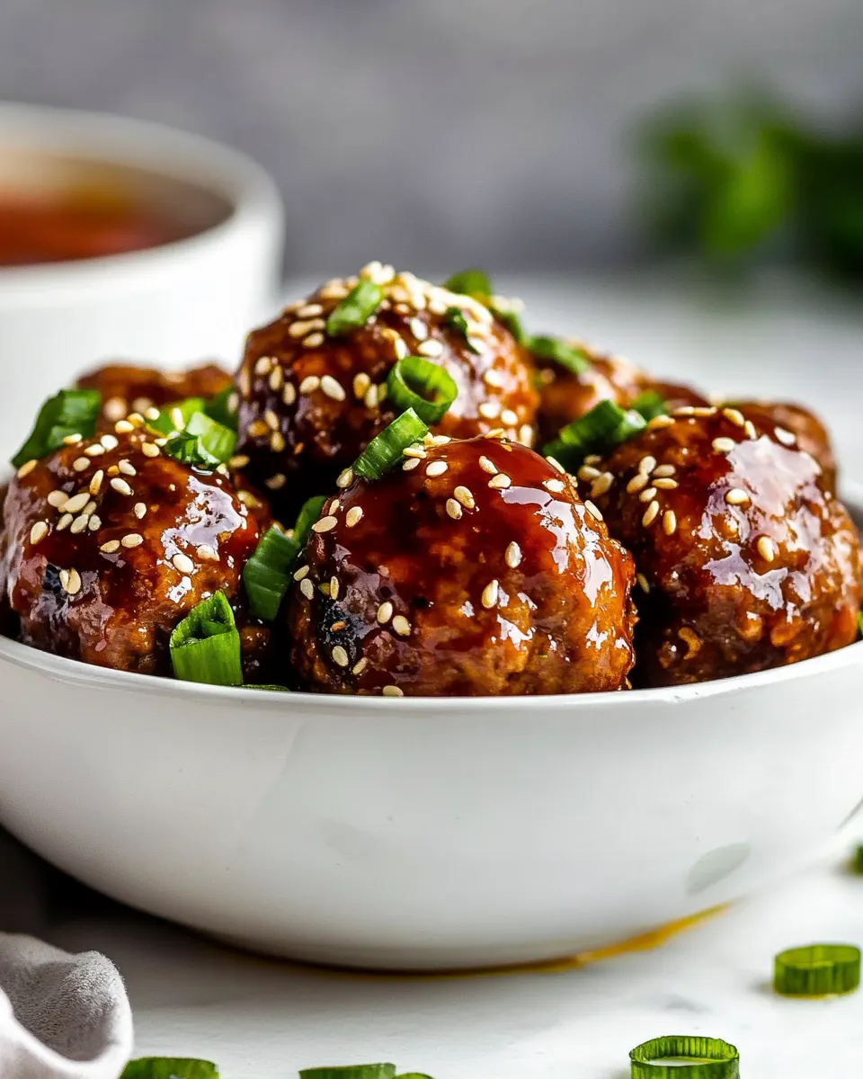Homemade Easy Korean Meatballs Recipe photo