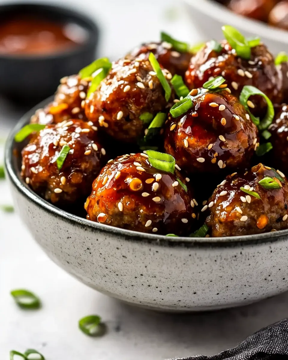 Classic Easy Korean Meatballs Recipe image