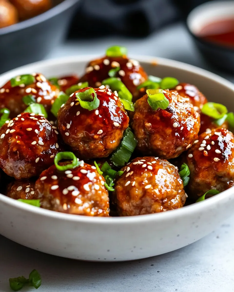 Delicious Easy Korean Meatballs Recipe shot