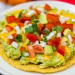 Homemade Easy Low-Carb Guacamole Tostadas photo