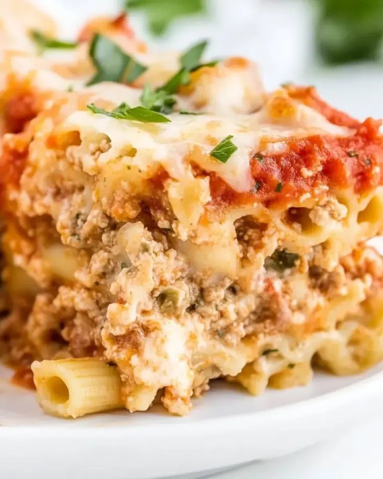 Homemade Easy Meatless Baked Ziti Recipe photo