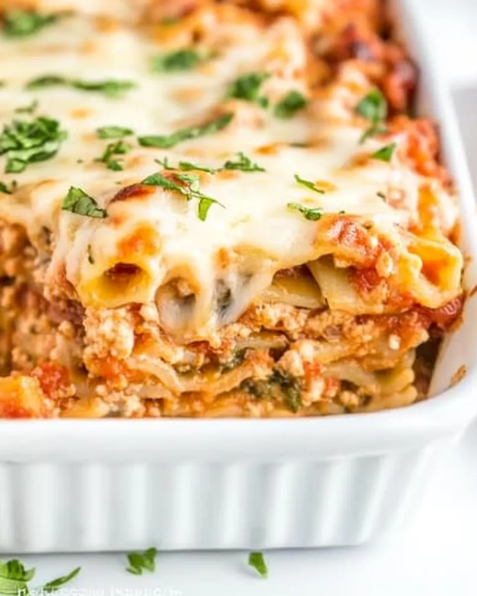 Quick Easy Meatless Baked Ziti Recipe recipe photo