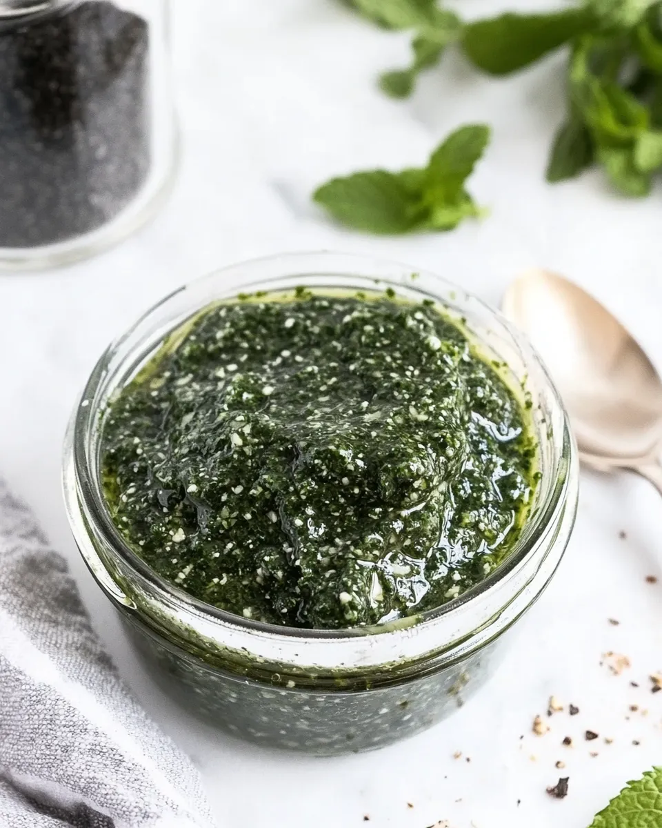 Classic Easy Mint Sauce Recipe image