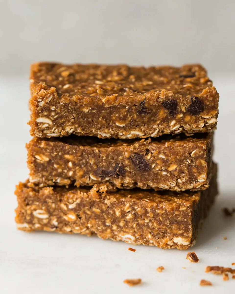 Savory Easy No-Bake Workout Bars photo