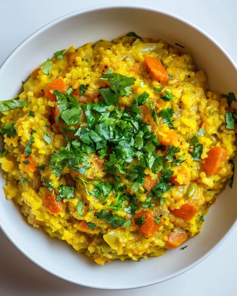 Simple Easy One-Pot Indian Kitchiri dish photo