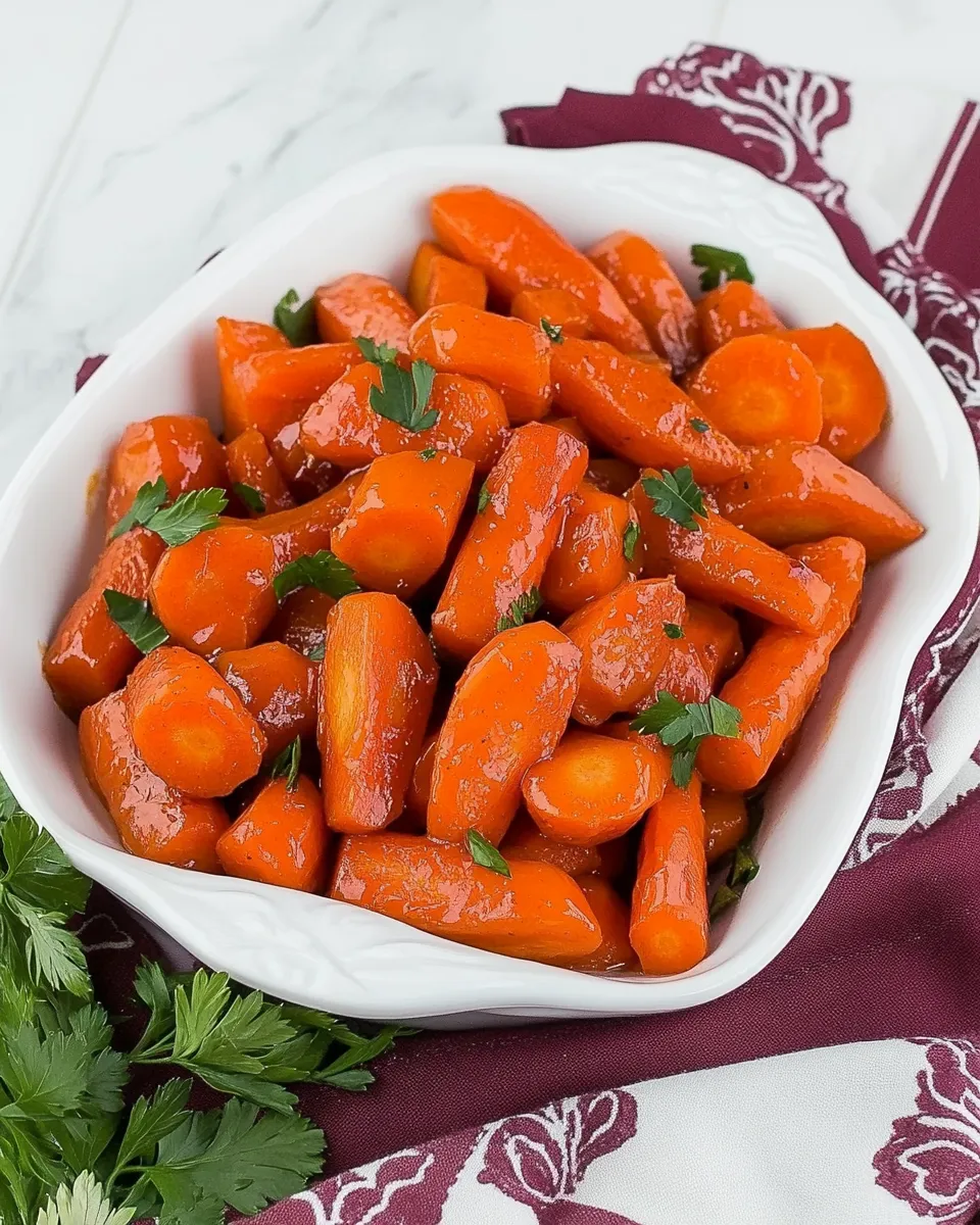 Delicious Easy Orange Glazed Carrots recipe photo