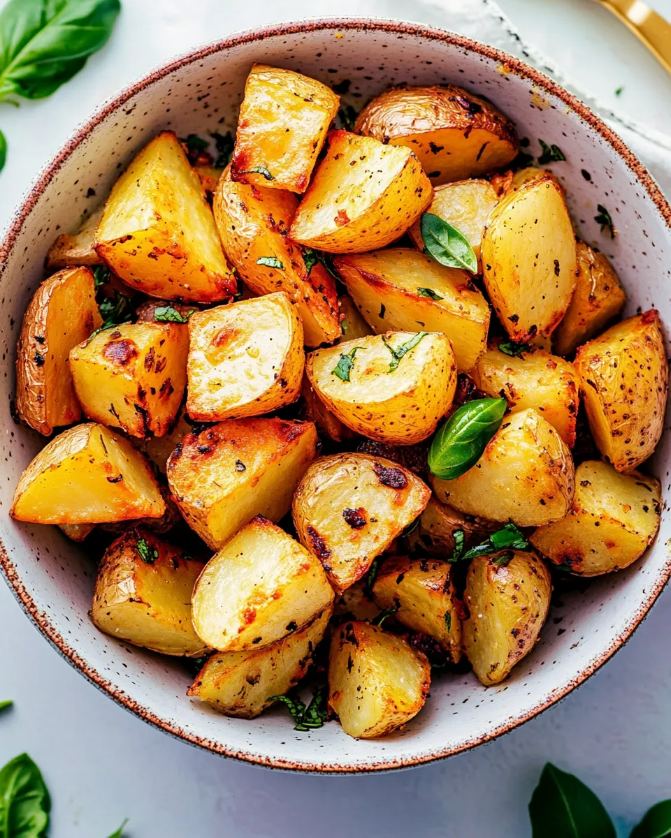 Delicious Easy Oven-Roasted Potatoes recipe image