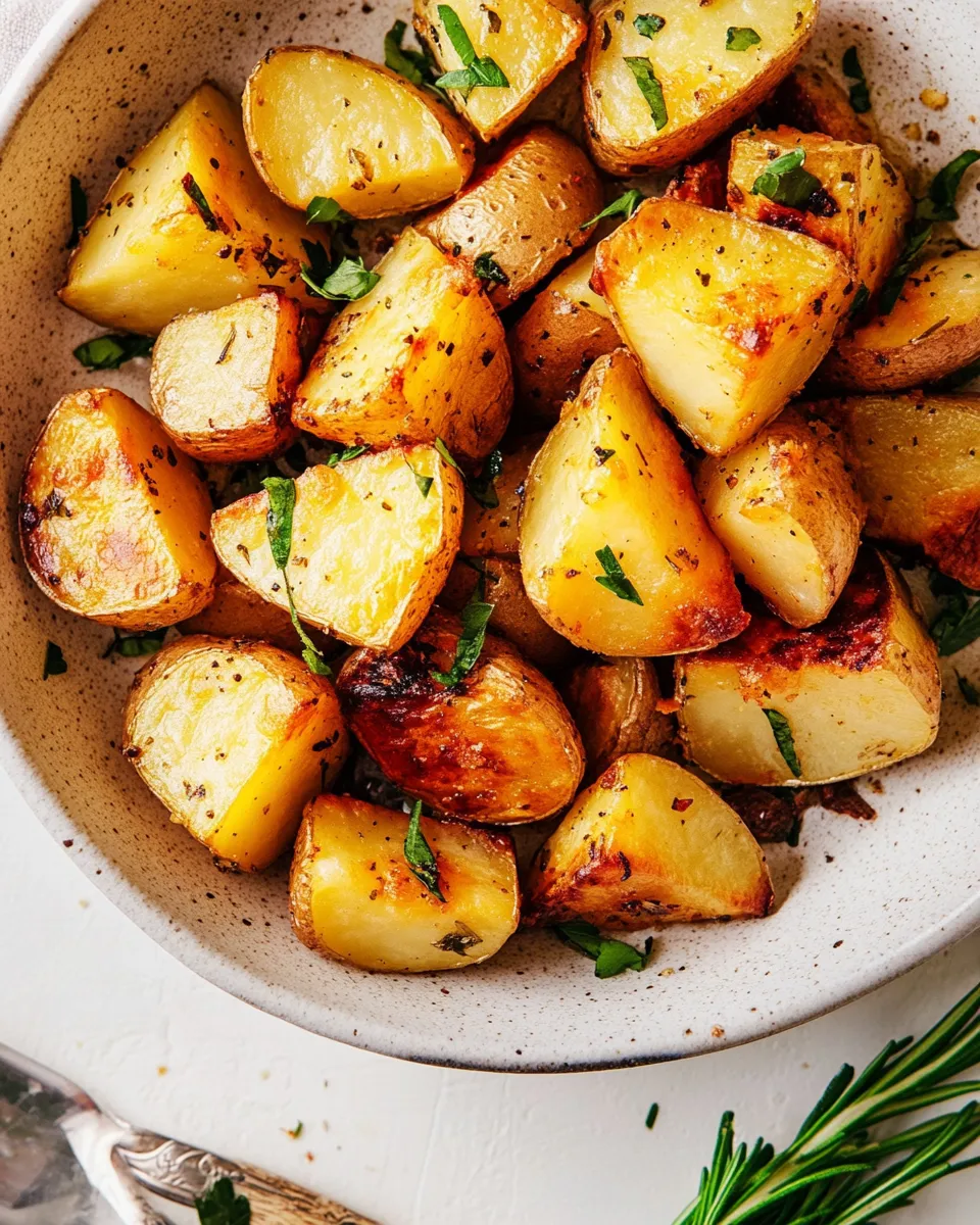 Quick Easy Oven-Roasted Potatoes dish photo