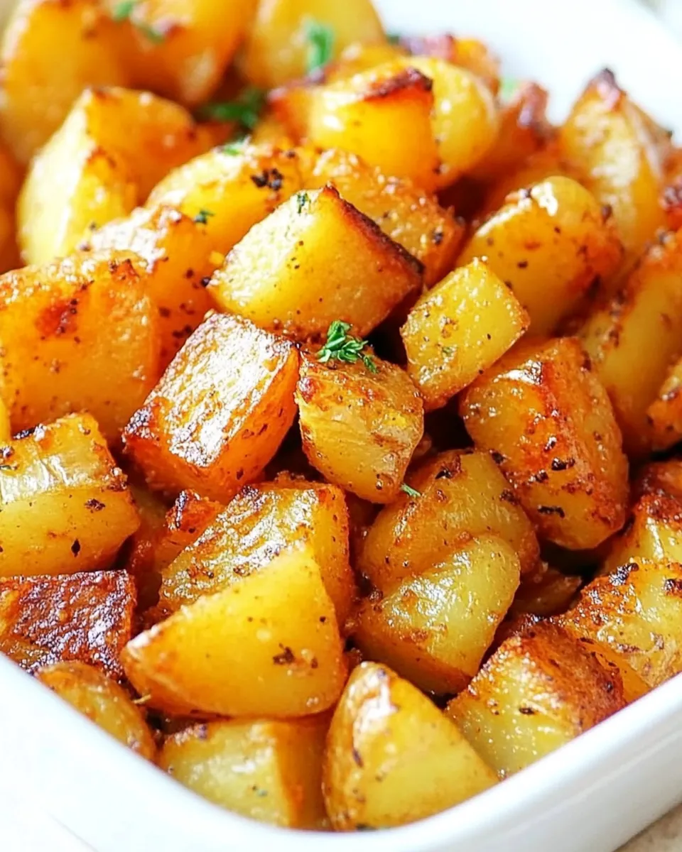 Classic Easy Oven Roasted Potatoes Recipe image