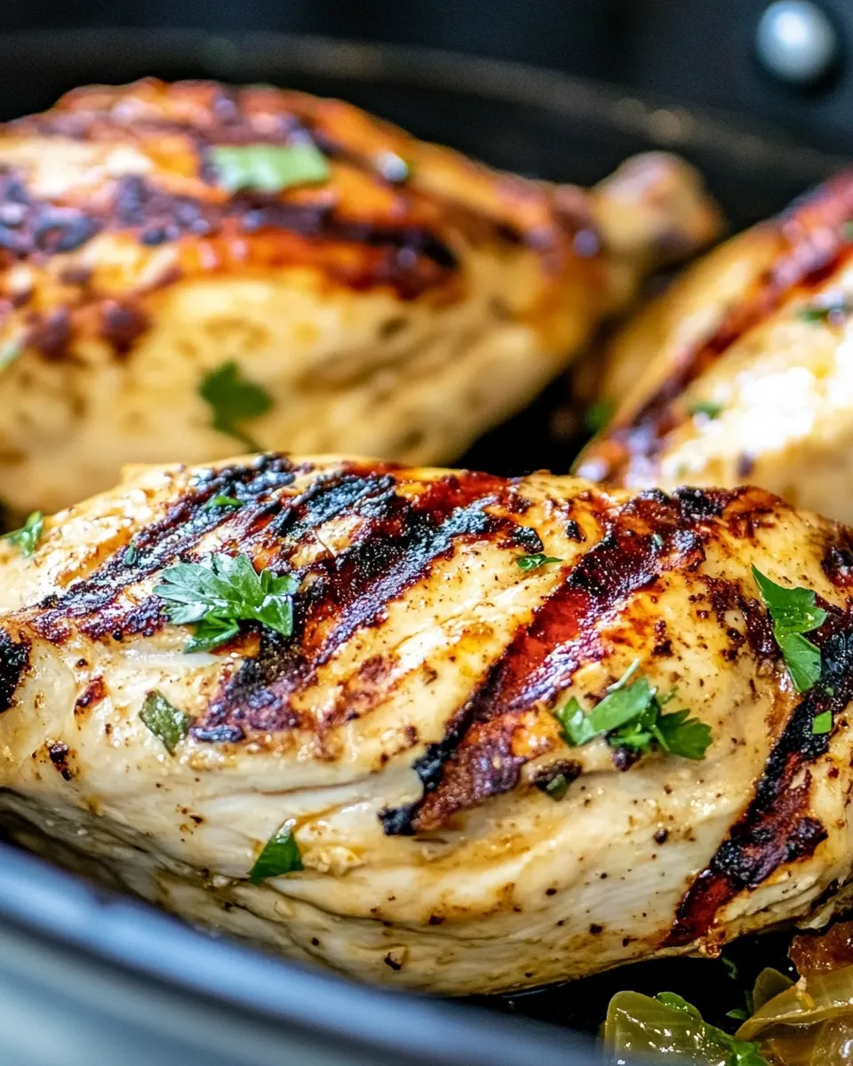 Classic Easy Pan Grilled Chicken On Stove (Indoors) recipe image