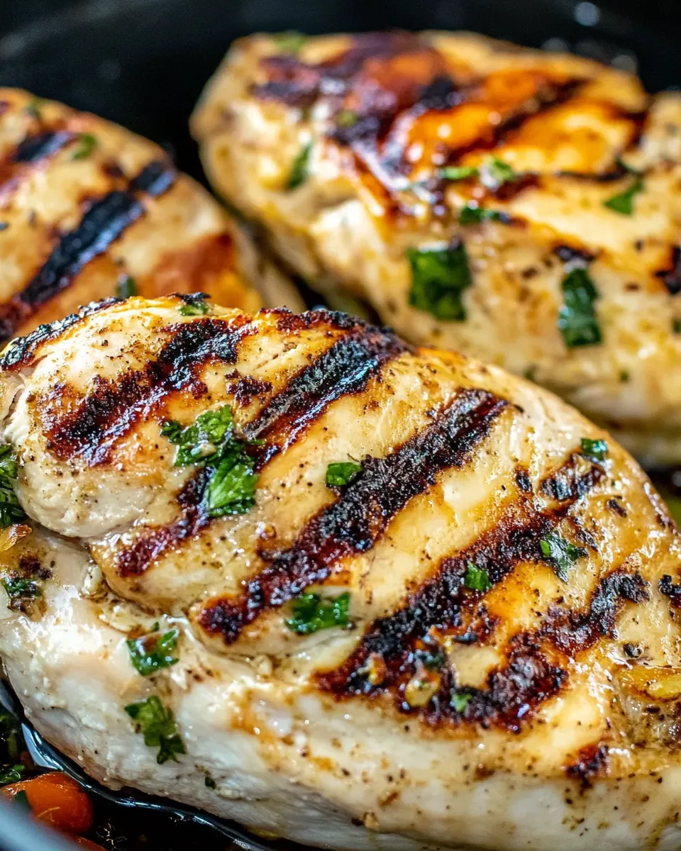Quick Easy Pan Grilled Chicken On Stove (Indoors) picture