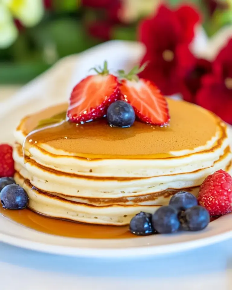 Homemade Easy Pancake Recipe photo