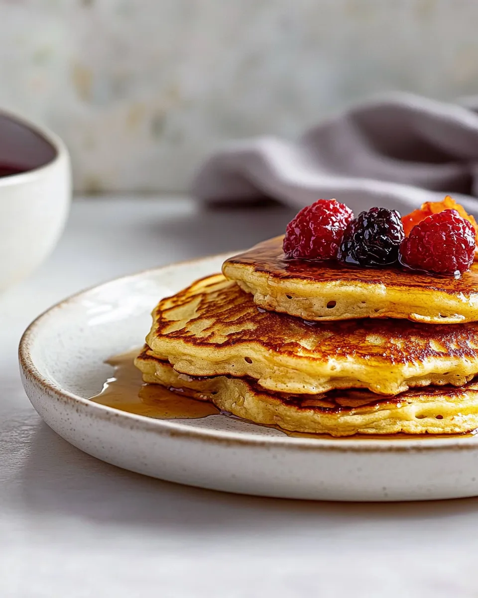 Homemade Easy Pancakes For One photo