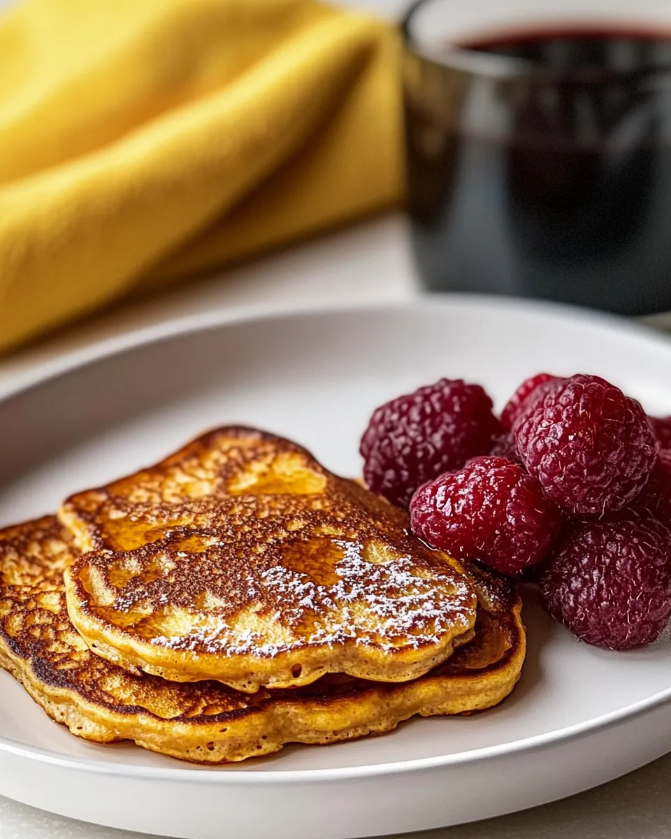 Classic Easy Pancakes For One image