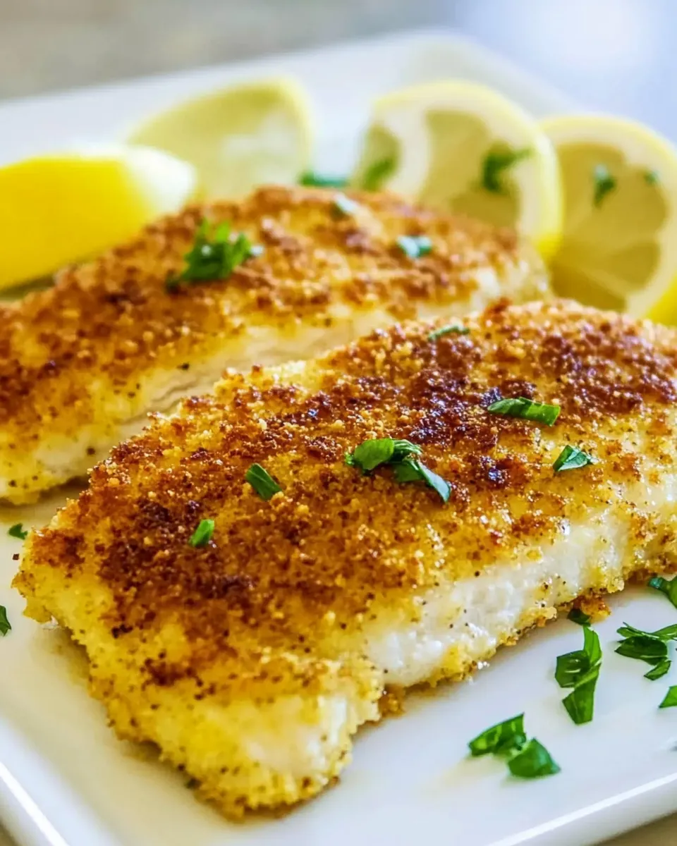 Classic Easy Parmesan Crusted Chicken image