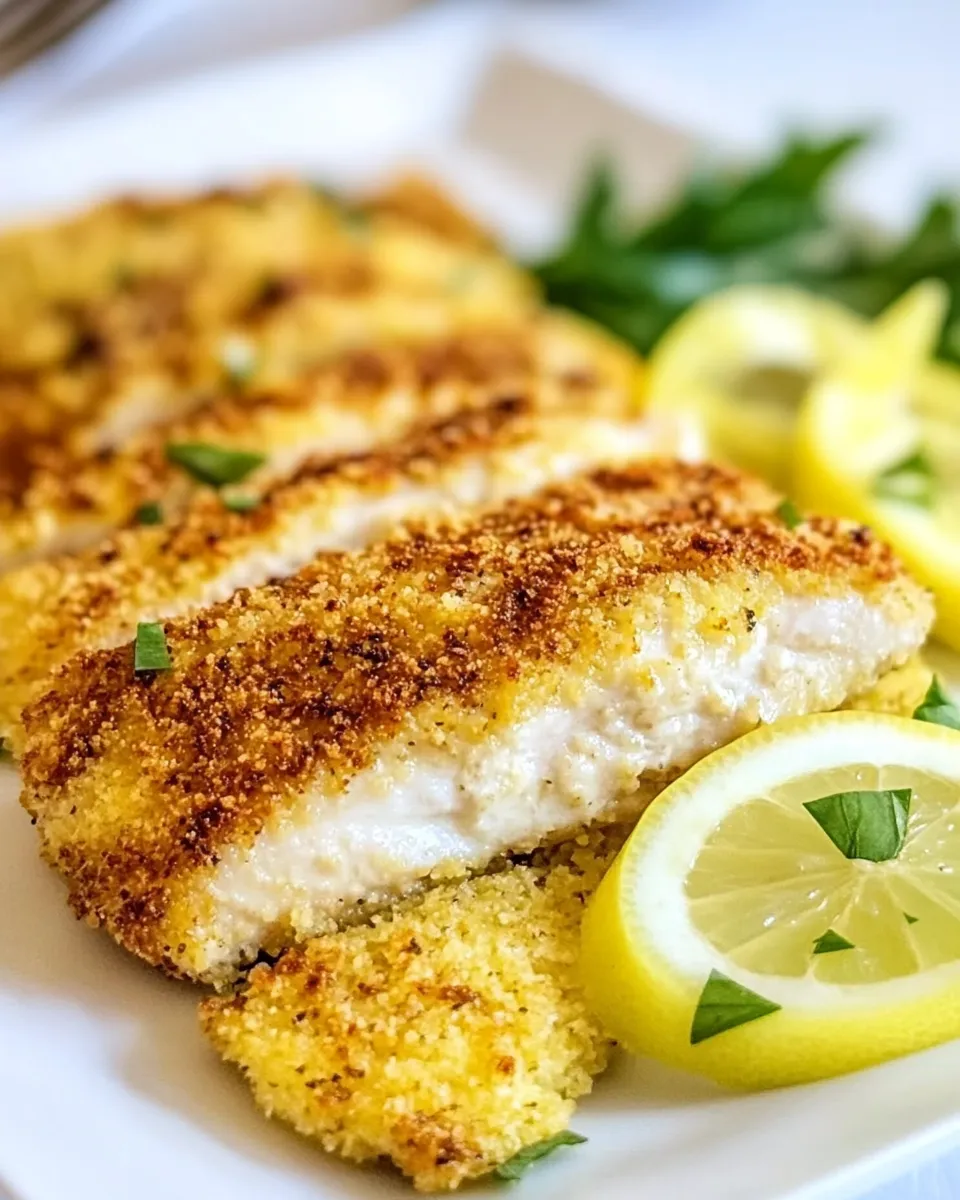 Quick Easy Parmesan Crusted Chicken shot