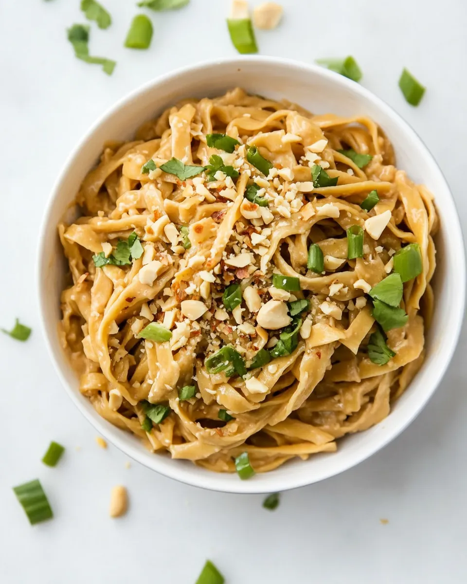 Homemade Easy Peanut Noodles photo
