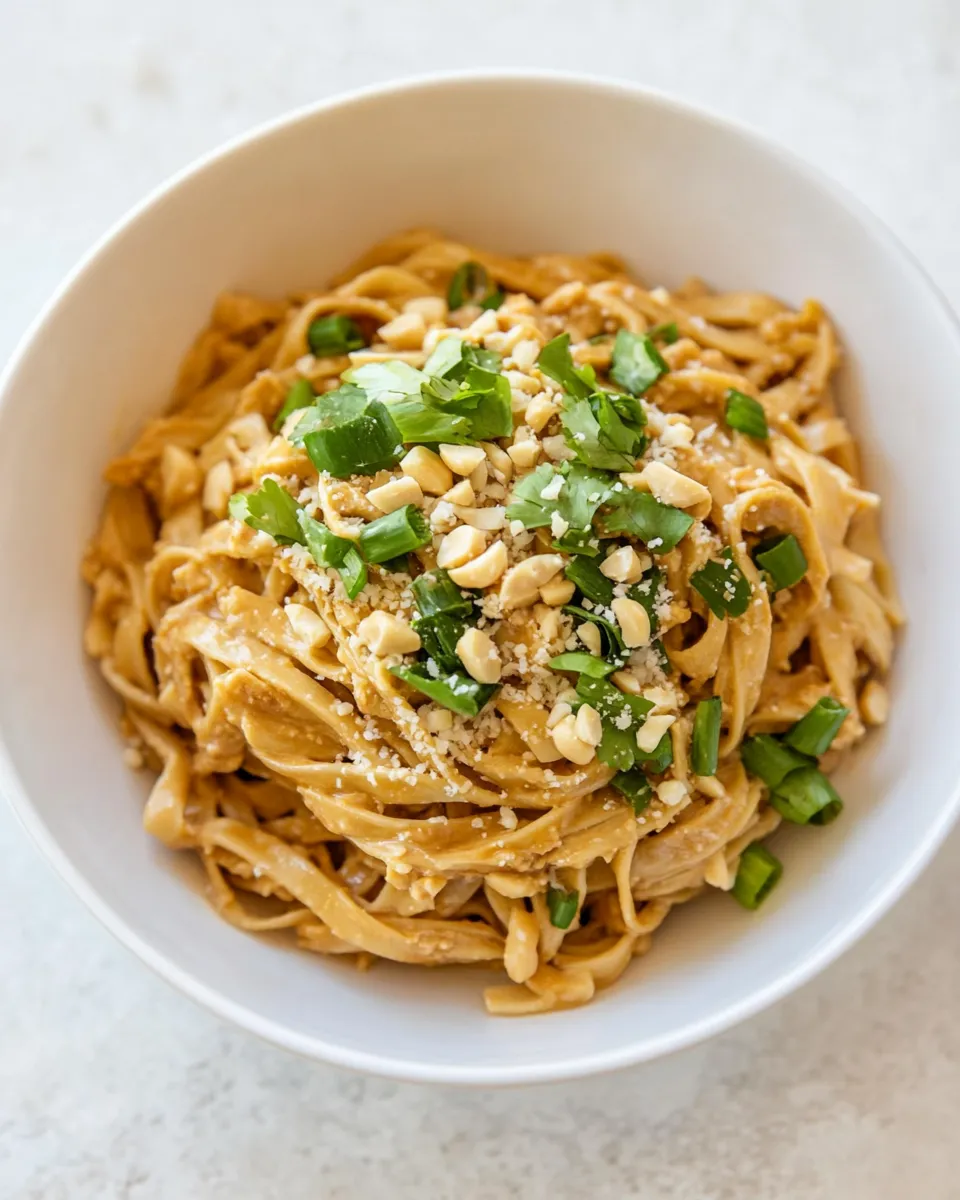 Classic Easy Peanut Noodles image