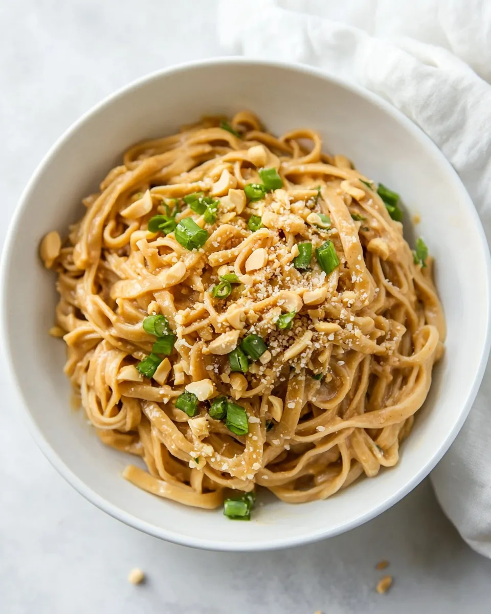 Delicious Easy Peanut Noodles recipe photo