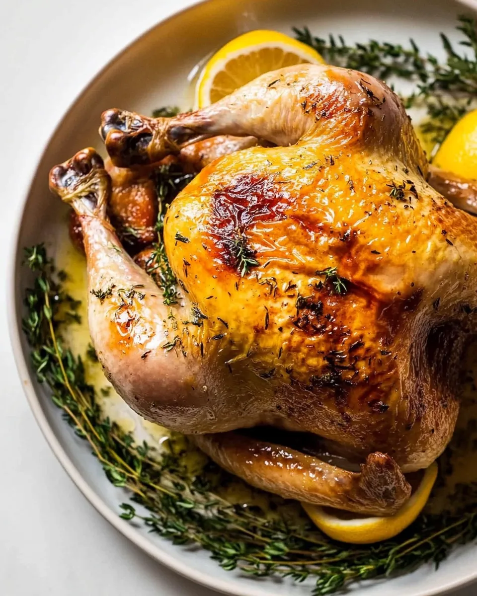 Quick Easy Roast Chicken (Lemon & Herb) shot