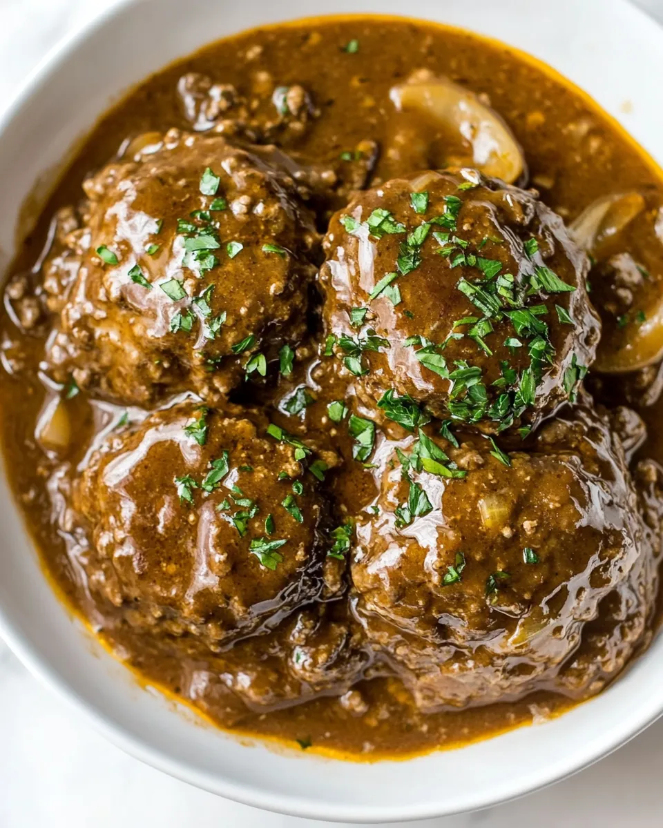 Delicious Easy Salisbury Steak recipe photo