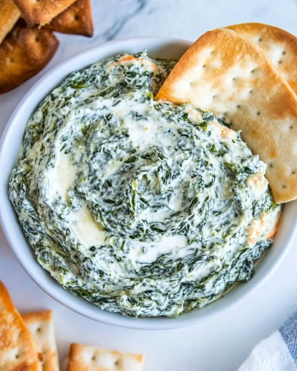 Delicious Easy Spinach Dip recipe photo
