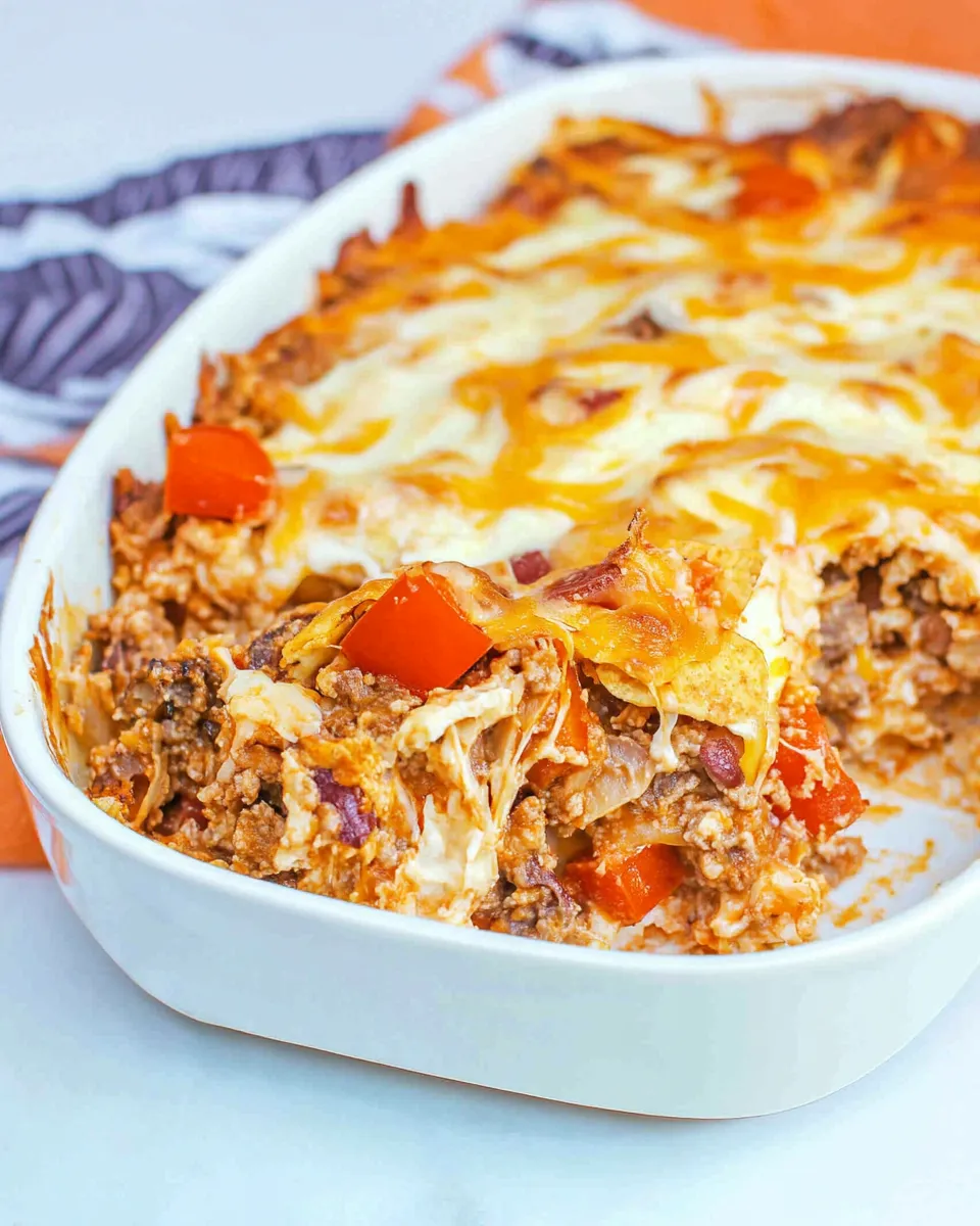 Quick Easy Taco Casserole: All Your Favorite Taco Flavors In One Dish shot