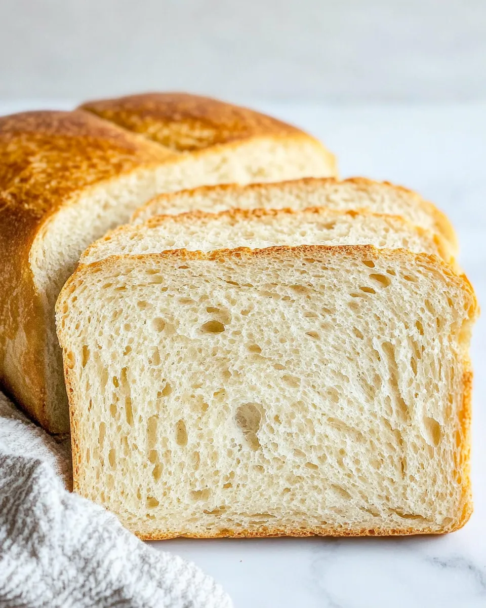 Quick Easy White Bread shot