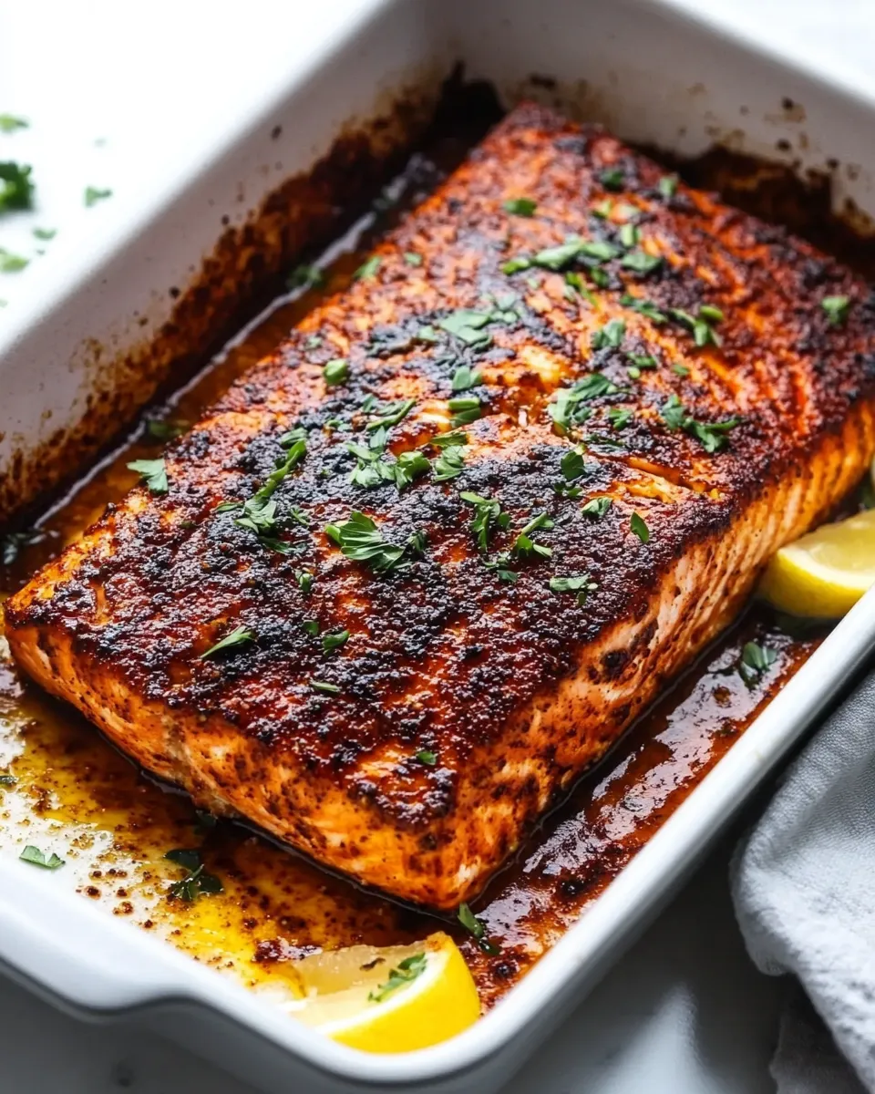 Delicious Easy and Amazing Blackened Salmon recipe photo
