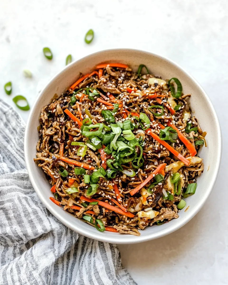 Classic Egg Roll in a Bowl image