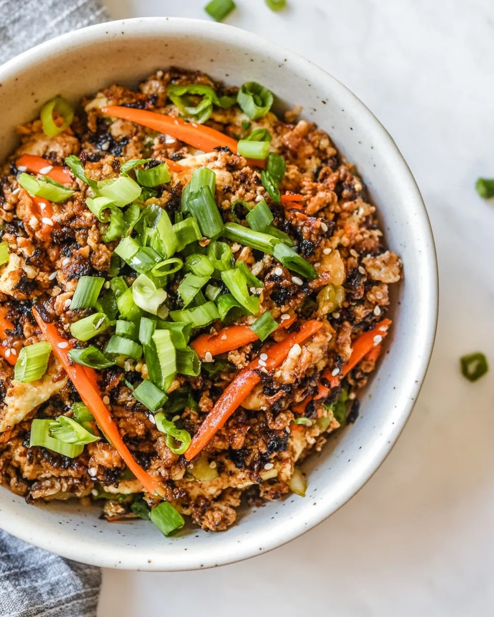 Easy Egg Roll in a Bowl recipe photo