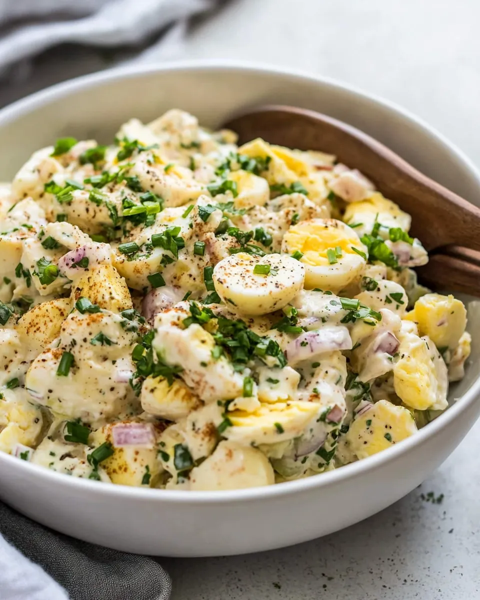 Homemade Egg Salad Recipe with the Best Dressing photo