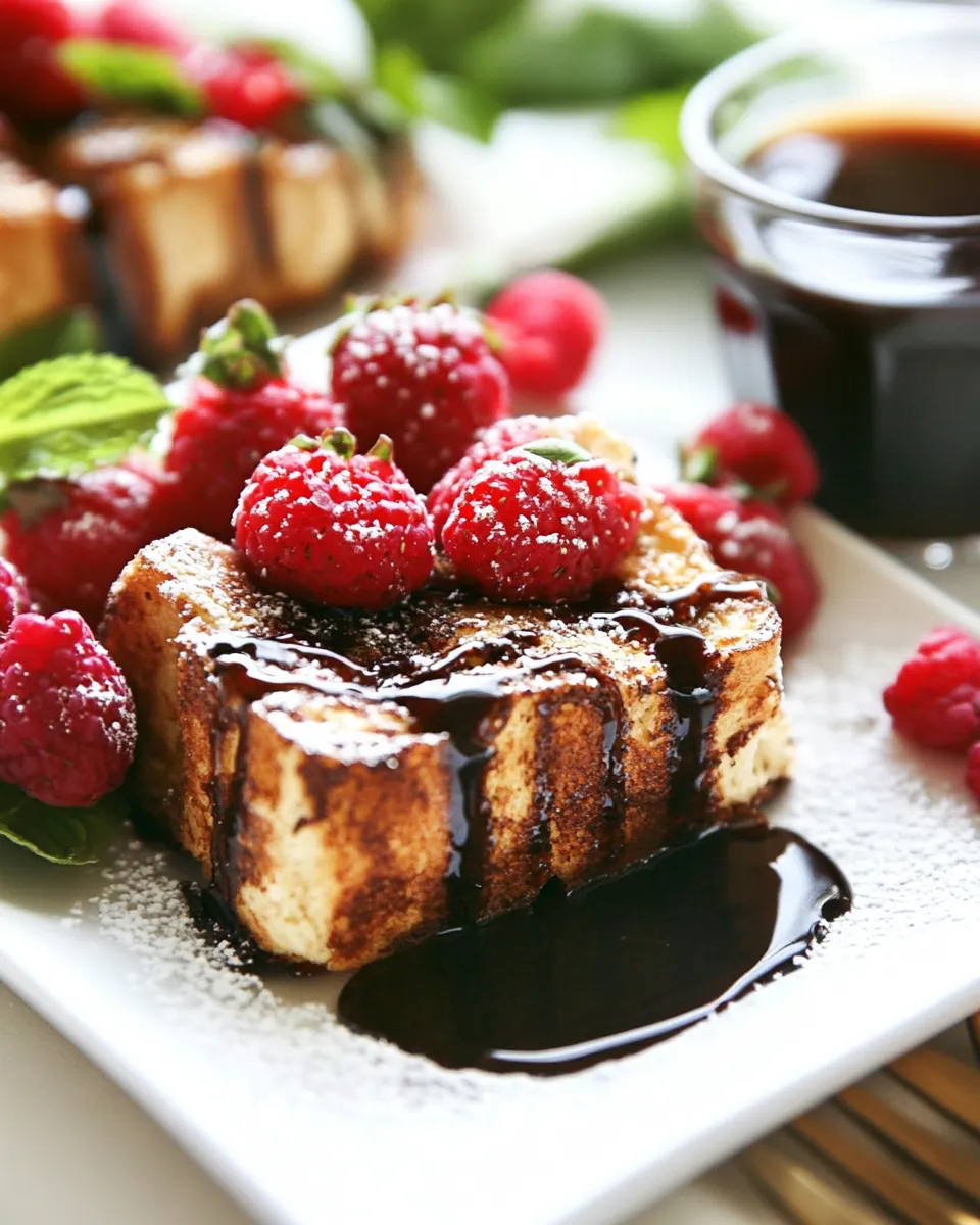 Easy Espresso Angel Food Cake French Toast recipe photo