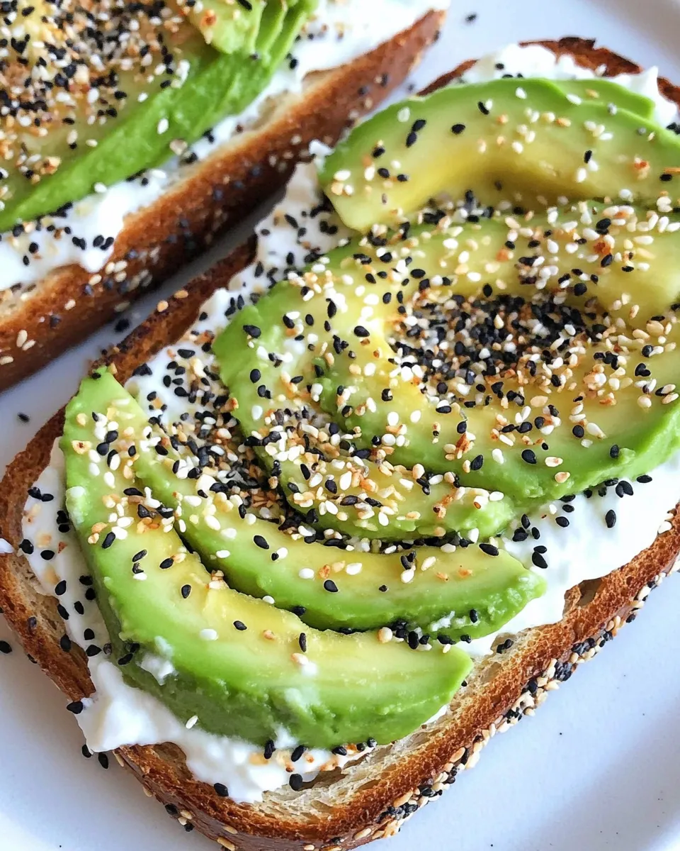 Homemade Everything Bagel Avocado Toast photo